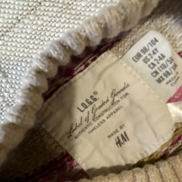 Girls 5 piece Bundle- Sz-2T- Roots Cabin Dress-Shirt, H&M Dress/Jeans-Sz-2T - Picture 6 of 16